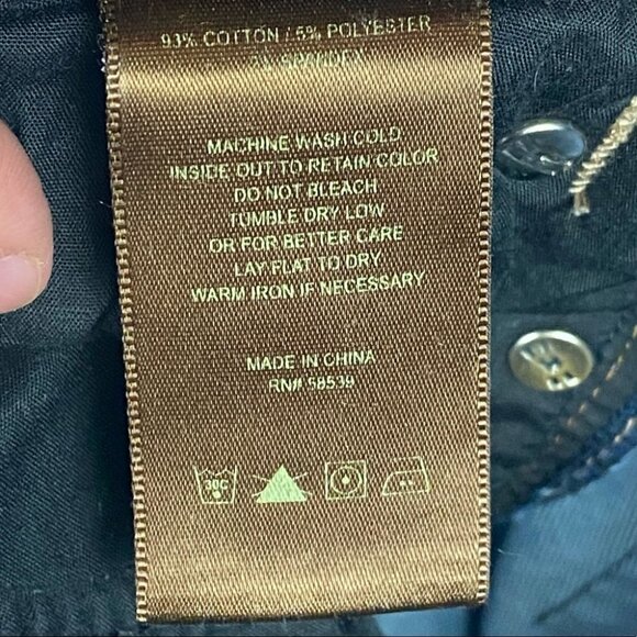 KUT from the Kloth Diana Skinny Jeans Mid Rise Size 2 Pockets Blue Denim Minimal - Picture 11 of 16